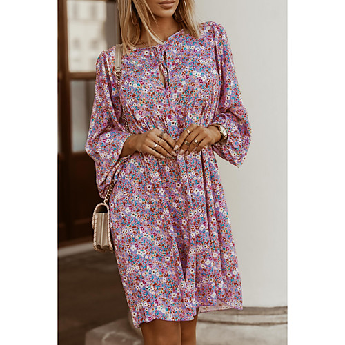 2021 european and american cross-border spring and summer new style small floral digital printing loose fashion short dress 8508
2021 european and american cross-border spring and summer new style small floral digital printing loose fashion short dress 8508
