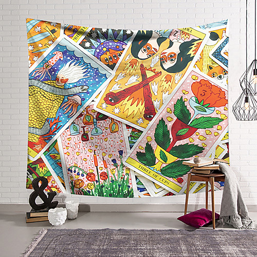 Hand-Painting Style Wall Tapestry Art Decor Blanket Curtain Hanging Home Bedroom Living Room Decoration Polyester
Hand-Painting Style Wall Tapestry Art Decor Blanket Curtain Hanging Home Bedroom Living Room Decoration Polyester
