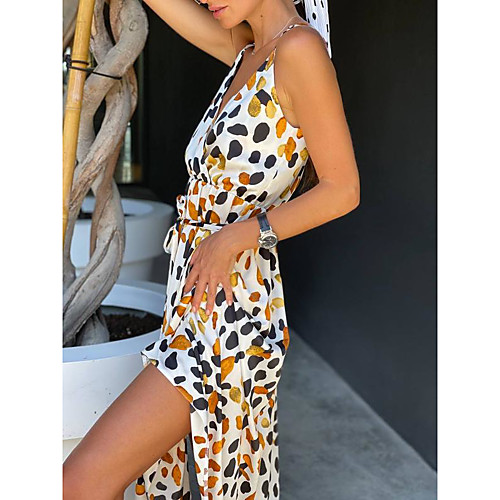 Women's Swing Dress Knee Length Dress White Black Sleeveless Print Spring Summer Casual / Daily 2021 S M L XL
Women's Swing Dress Knee Length Dress White Black Sleeveless Print Spring Summer Casual / Daily 2021 S M L XL