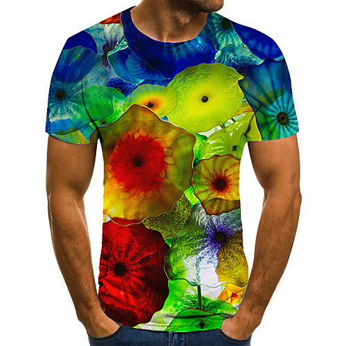 Men's Unisex Tee T shirt 3D Print Graphic Prints Fruit Plus Size Print Short Sleeve Casual Tops Basic Fashion Designer Big and Tall Green
Men's Unisex Tee T shirt 3D Print Graphic Prints Fruit Plus Size Print Short Sleeve Casual Tops Basic Fashion Designer Big and Tall Green