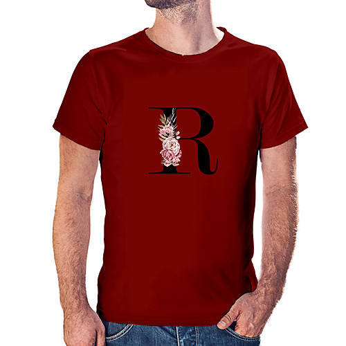 Men's Unisex Tee T shirt Hot Stamping Floral Graphic Prints Letter Plus Size Print Short Sleeve Casual Tops Cotton Basic Fashion Designer Big and Tall White Black Wine
Men's Unisex Tee T shirt Hot Stamping Floral Graphic Prints Letter Plus Size Print Short Sleeve Casual Tops Cotton Basic Fashion Designer Big and Tall White Black Wine