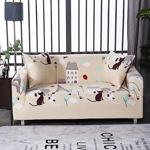 Sofa Covers Animal Print Couch Covers Slipcovers Protector Spandex Cat Print Soft Form Fit with One Free Cushion Case Fit for Armchair/Loveseat/Three Seater/Four Seater/Sectional sofa
Sofa Covers Animal Print Couch Covers Slipcovers Protector Spandex Cat Print Soft Form Fit with One Free Cushion Case Fit for Armchair/Loveseat/Three Seater/Four Seater/Sectional sofa
