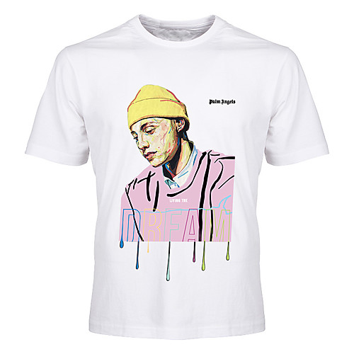 Men's Unisex Tee T shirt Hot Stamping Graphic Prints Portrait Plus Size Print Short Sleeve Casual Tops Cotton Basic Fashion Designer Big and Tall White Black Blue
Men's Unisex Tee T shirt Hot Stamping Graphic Prints Portrait Plus Size Print Short Sleeve Casual Tops Cotton Basic Fashion Designer Big and Tall White Black Blue