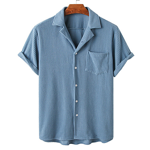 Men's Shirt Tartan Button-Down Short Sleeve Casual Tops Lightweight Casual Fashion Breathable Blue Army Green Green
Men's Shirt Tartan Button-Down Short Sleeve Casual Tops Lightweight Casual Fashion Breathable Blue Army Green Green