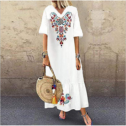 Women's T Shirt Dress Tee Dress Maxi long Dress White Red Dark Blue Short Sleeve Solid Color Summer Casual / Daily 2021 M L XL XXL XXXL 4XL
Women's T Shirt Dress Tee Dress Maxi long Dress White Red Dark Blue Short Sleeve Solid Color Summer Casual / Daily 2021 M L XL XXL XXXL 4XL