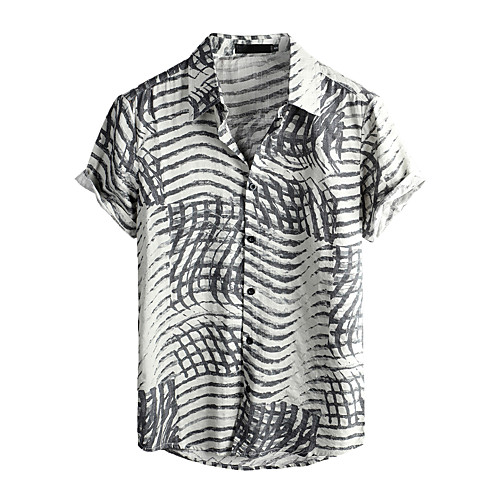 Men's Shirt Tribal Short Sleeve Daily Tops Cotton Basic Boho Classic Collar White / Beach
Men's Shirt Tribal Short Sleeve Daily Tops Cotton Basic Boho Classic Collar White / Beach
