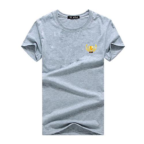 Men's Unisex Tee T shirt Hot Stamping Graphic Prints Plus Size Print Short Sleeve Casual Tops Cotton Basic Fashion Designer Big and Tall White Black Light gray
Men's Unisex Tee T shirt Hot Stamping Graphic Prints Plus Size Print Short Sleeve Casual Tops Cotton Basic Fashion Designer Big and Tall White Black Light gray