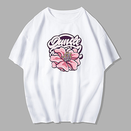 Men's Unisex Tee T shirt Hot Stamping Floral Graphic Prints Plus Size Print Short Sleeve Street Tops 100% Cotton Basic Designer Big and Tall White Black Blue
Men's Unisex Tee T shirt Hot Stamping Floral Graphic Prints Plus Size Print Short Sleeve Street Tops 100% Cotton Basic Designer Big and Tall White Black Blue
