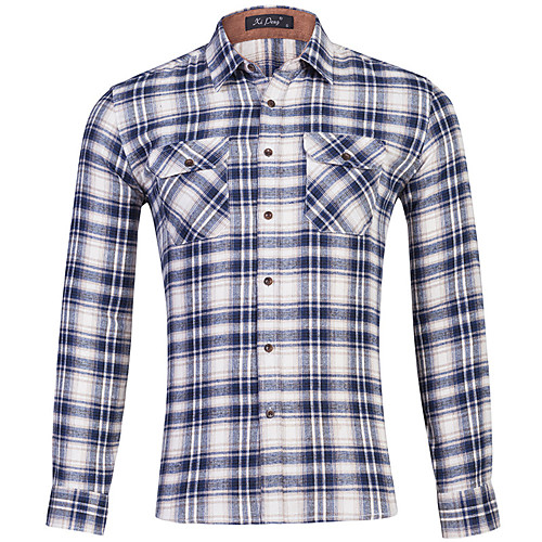 Men's Shirt Tartan Long Sleeve Casual Tops Cotton Simple Casual Breathable Comfortable Blue-Green Red Yellow
Men's Shirt Tartan Long Sleeve Casual Tops Cotton Simple Casual Breathable Comfortable Blue-Green Red Yellow