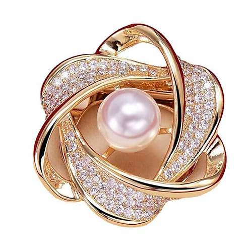 Women's Pearl Brooches Geometrical Fashion Fashion Brooch Jewelry Silver Gold For Anniversary Birthday Dailywear
Women's Pearl Brooches Geometrical Fashion Fashion Brooch Jewelry Silver Gold For Anniversary Birthday Dailywear