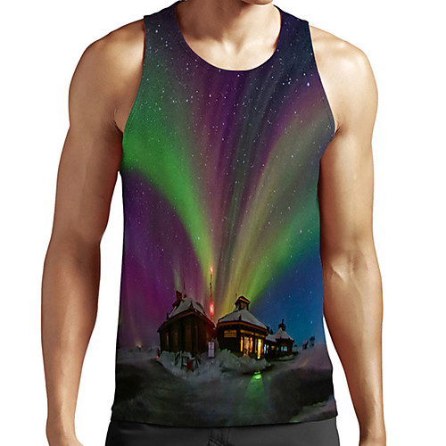 Men's Unisex Tank Top Undershirt 3D Print Scenery Graphic Prints Plus Size Print Sleeveless Casual Tops Basic Fashion Designer Breathable Fuchsia
Men's Unisex Tank Top Undershirt 3D Print Scenery Graphic Prints Plus Size Print Sleeveless Casual Tops Basic Fashion Designer Breathable Fuchsia