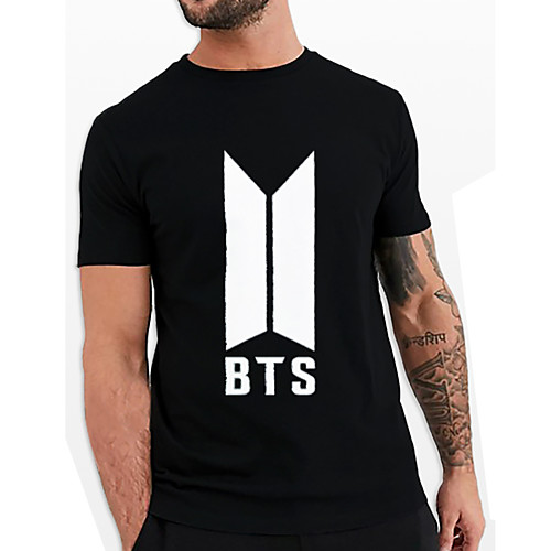 Men's Unisex Tee T shirt Hot Stamping Graphic Prints Letter Plus Size Print Short Sleeve Casual Tops Cotton Basic Fashion Designer Big and Tall Black
Men's Unisex Tee T shirt Hot Stamping Graphic Prints Letter Plus Size Print Short Sleeve Casual Tops Cotton Basic Fashion Designer Big and Tall Black