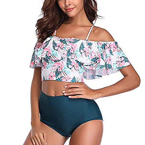 gorbast women floral print crop ruffled bathing suits bikini set high waisted off-shoulder two piece swimwear (s, 004)
gorbast women floral print crop ruffled bathing suits bikini set high waisted off-shoulder two piece swimwear (s, 004)