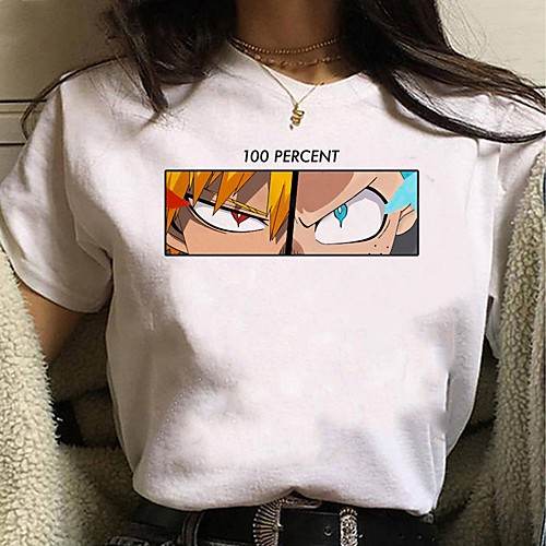 Inspired by My Hero Academia / Boku No Hero Cosplay Anime Cartoon Polyester / Cotton Blend Print Harajuku Graphic Kawaii T-shirt For Women's / Men's
Inspired by My Hero Academia / Boku No Hero Cosplay Anime Cartoon Polyester / Cotton Blend Print Harajuku Graphic Kawaii T-shirt For Women's / Men's