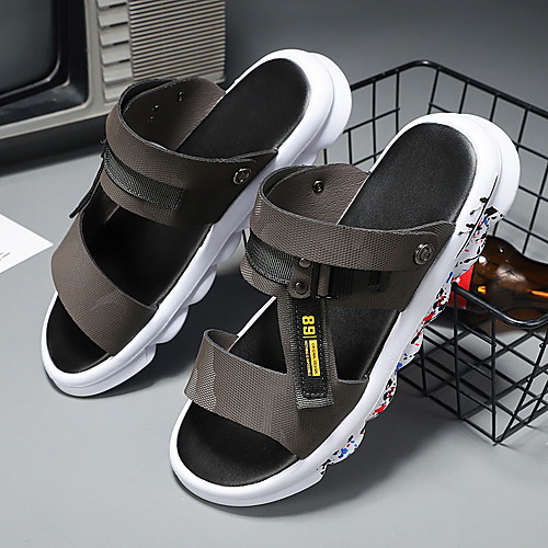 Men's Sandals Beach Daily Nappa Leather Breathable Non-slipping Wear Proof Black Blue Gray Summer
Men's Sandals Beach Daily Nappa Leather Breathable Non-slipping Wear Proof Black Blue Gray Summer