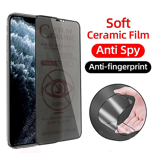 Phone Screen Protector For Apple iPhone 12 Pro Max 11 SE 2020 X XR XS Max 8 7 PET 3 pcs Ultra Thin Scratch Proof Privacy Anti-Spy Front Screen Protector Phone Accessory
Phone Screen Protector For Apple iPhone 12 Pro Max 11 SE 2020 X XR XS Max 8 7 PET 3 pcs Ultra Thin Scratch Proof Privacy Anti-Spy Front Screen Protector Phone Accessory