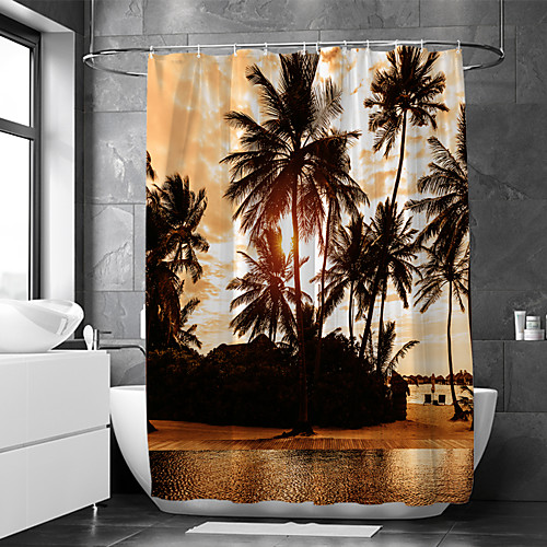Waterproof Fabric Shower Curtain Bathroom Decoration and Modern and Beach Theme and Landscape 72 Inch
Waterproof Fabric Shower Curtain Bathroom Decoration and Modern and Beach Theme and Landscape 72 Inch