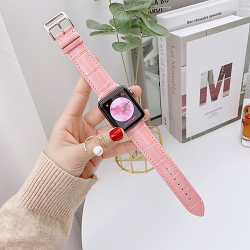 Smart Watch Band for Apple iWatch 1 pcs Classic Buckle Genuine Leather Replacement Wrist Strap for Apple Watch Series SE / 6/5/4/3/2/1
Smart Watch Band for Apple iWatch 1 pcs Classic Buckle Genuine Leather Replacement Wrist Strap for Apple Watch Series SE / 6/5/4/3/2/1