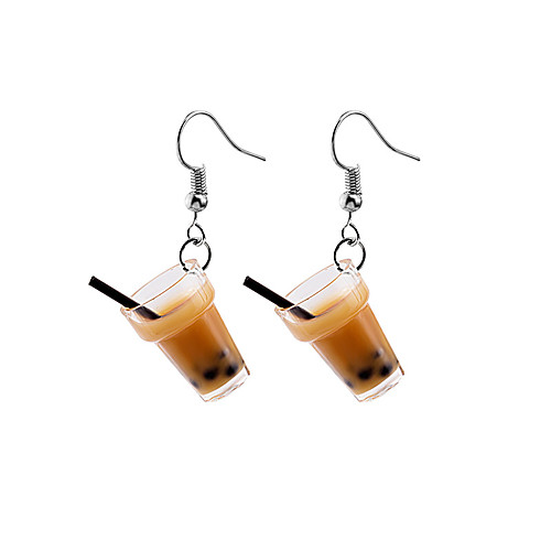 Bubble Tea Drop Earrings Earrings Cup Fashion Trendy Cute Earrings Jewelry Coffee For Street Date Vacation 1 Pair
Bubble Tea Drop Earrings Earrings Cup Fashion Trendy Cute Earrings Jewelry Coffee For Street Date Vacation 1 Pair