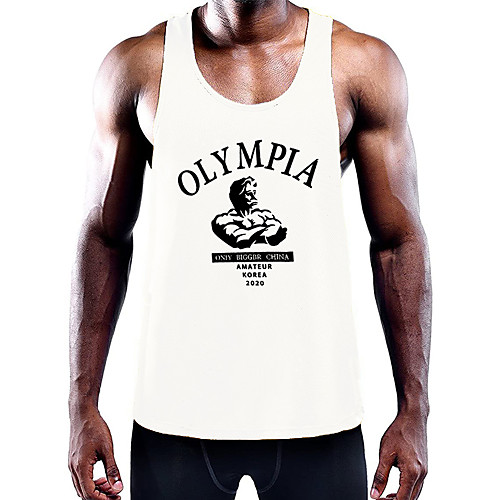 Men's Unisex Tank Top Vest Undershirt Letter Plus Size Sleeveless Casual Tops Cotton Basic Fashion Designer Big and Tall White Black Wine
Men's Unisex Tank Top Vest Undershirt Letter Plus Size Sleeveless Casual Tops Cotton Basic Fashion Designer Big and Tall White Black Wine