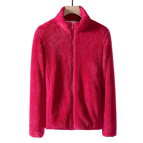 Women's Hiking Jacket Hiking Fleece Jacket Winter Outdoor Solid Color Thermal Warm Windproof Fleece Lining Warm Winter Fleece Jacket Fleece Full Length Visible Zipper Fishing Climbing Camping
Women's Hiking Jacket Hiking Fleece Jacket Winter Outdoor Solid Color Thermal Warm Windproof Fleece Lining Warm Winter Fleece Jacket Fleece Full Length Visible Zipper Fishing Climbing Camping