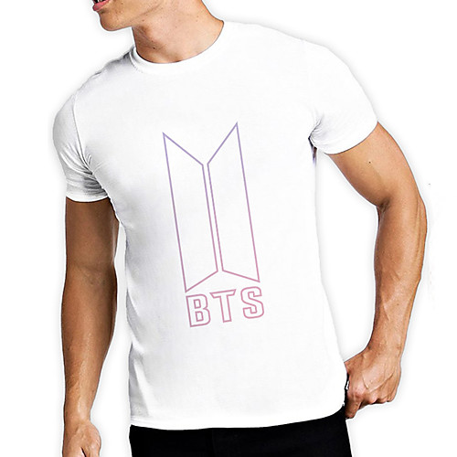 Men's Unisex Tee T shirt Hot Stamping Graphic Prints Geometry Letter Plus Size Print Short Sleeve Casual Tops Cotton Basic Fashion Designer Big and Tall White
Men's Unisex Tee T shirt Hot Stamping Graphic Prints Geometry Letter Plus Size Print Short Sleeve Casual Tops Cotton Basic Fashion Designer Big and Tall White