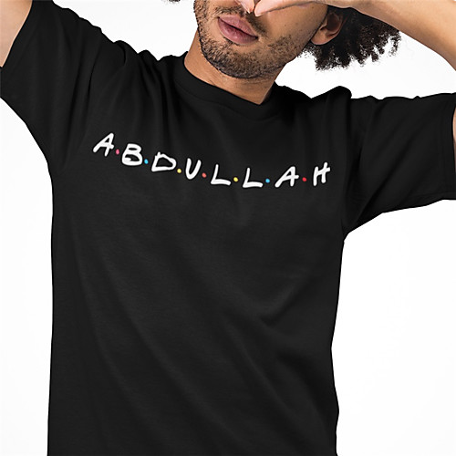 Men's Unisex Tee T shirt Hot Stamping Graphic Prints Letter Plus Size Print Short Sleeve Casual Tops Cotton Basic Fashion Designer Big and Tall Black
Men's Unisex Tee T shirt Hot Stamping Graphic Prints Letter Plus Size Print Short Sleeve Casual Tops Cotton Basic Fashion Designer Big and Tall Black