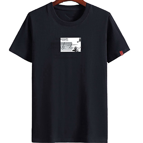 Men's Unisex Tee T shirt Hot Stamping Graphic Prints Letter Plus Size Print Short Sleeve Casual Tops Cotton Basic Fashion Designer Big and Tall White Black Dark Gray
Men's Unisex Tee T shirt Hot Stamping Graphic Prints Letter Plus Size Print Short Sleeve Casual Tops Cotton Basic Fashion Designer Big and Tall White Black Dark Gray