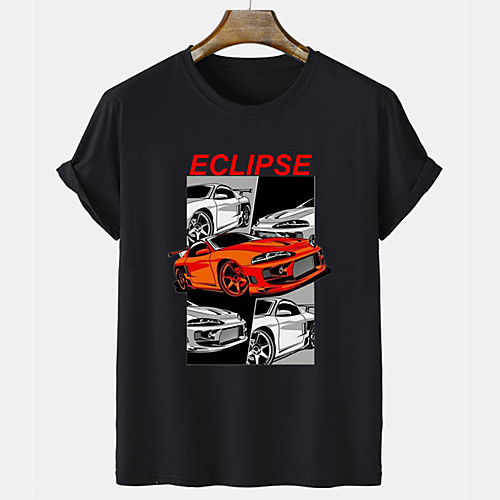 Men's Unisex Tee T shirt Hot Stamping Graphic Prints Car Letter Short Sleeve Casual Tops 100% Cotton Basic Fashion Designer Comfortable White Black Gray
Men's Unisex Tee T shirt Hot Stamping Graphic Prints Car Letter Short Sleeve Casual Tops 100% Cotton Basic Fashion Designer Comfortable White Black Gray