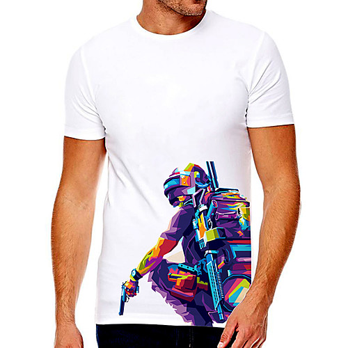Men's Unisex Tee T shirt Hot Stamping Graphic Prints Human Plus Size Print Short Sleeve Casual Tops Cotton Basic Fashion Designer Big and Tall White
Men's Unisex Tee T shirt Hot Stamping Graphic Prints Human Plus Size Print Short Sleeve Casual Tops Cotton Basic Fashion Designer Big and Tall White