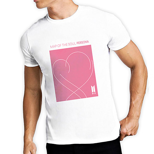 Men's Unisex Tee T shirt Hot Stamping Heart Graphic Prints Letter Plus Size Print Short Sleeve Casual Tops Cotton Basic Fashion Designer Big and Tall White
Men's Unisex Tee T shirt Hot Stamping Heart Graphic Prints Letter Plus Size Print Short Sleeve Casual Tops Cotton Basic Fashion Designer Big and Tall White