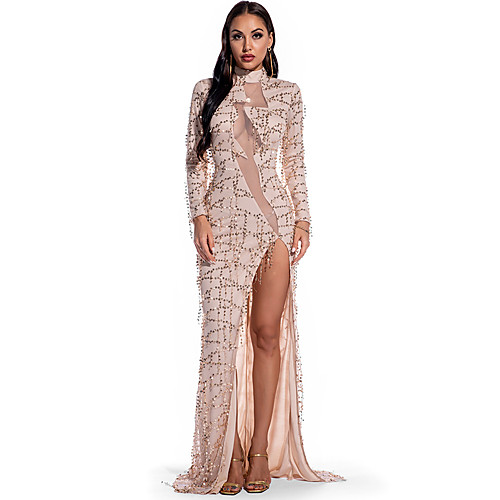 Women's A Line Dress Maxi long Dress Golden Black Long Sleeve Solid Color Summer Casual 2021 S M L XL
Women's A Line Dress Maxi long Dress Golden Black Long Sleeve Solid Color Summer Casual 2021 S M L XL