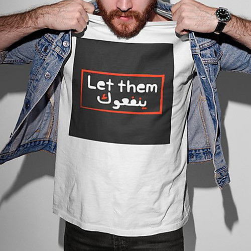 Men's Unisex Tee T shirt Hot Stamping Graphic Prints Box Letter Plus Size Print Short Sleeve Casual Tops Cotton Basic Designer Big and Tall White
Men's Unisex Tee T shirt Hot Stamping Graphic Prints Box Letter Plus Size Print Short Sleeve Casual Tops Cotton Basic Designer Big and Tall White