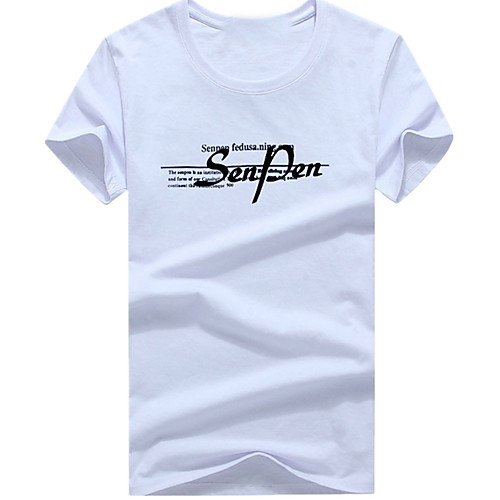 Men's Unisex Tee T shirt Hot Stamping Graphic Prints Letter Plus Size Print Short Sleeve Casual Tops 100% Cotton Basic Designer Big and Tall White Black Light gray
Men's Unisex Tee T shirt Hot Stamping Graphic Prints Letter Plus Size Print Short Sleeve Casual Tops 100% Cotton Basic Designer Big and Tall White Black Light gray