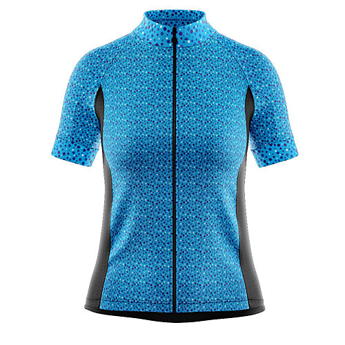 21Grams Women's Short Sleeve Cycling Jersey Summer Spandex Polyester Blue Patchwork Bike Jersey Top Mountain Bike MTB Road Bike Cycling Quick Dry Moisture Wicking Breathable Sports Clothing Apparel
21Grams Women's Short Sleeve Cycling Jersey Summer Spandex Polyester Blue Patchwork Bike Jersey Top Mountain Bike MTB Road Bike Cycling Quick Dry Moisture Wicking Breathable Sports Clothing Apparel