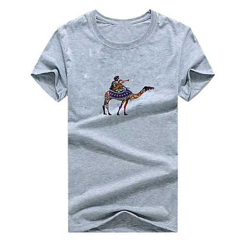 Men's Unisex Tee T shirt Hot Stamping Graphic Prints Animal Plus Size Print Short Sleeve Casual Tops Cotton Basic Fashion Designer Big and Tall White Black Light gray
Men's Unisex Tee T shirt Hot Stamping Graphic Prints Animal Plus Size Print Short Sleeve Casual Tops Cotton Basic Fashion Designer Big and Tall White Black Light gray