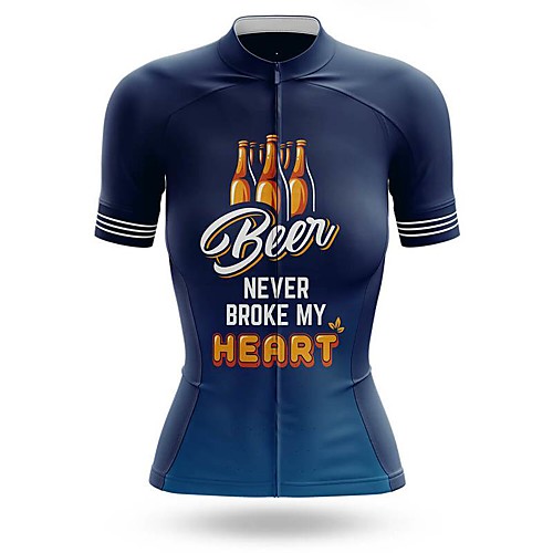 21Grams Women's Short Sleeve Cycling Jersey Summer Spandex Polyester Dark Blue Bike Jersey Top Mountain Bike MTB Road Bike Cycling Quick Dry Moisture Wicking Breathable Sports Clothing Apparel
21Grams Women's Short Sleeve Cycling Jersey Summer Spandex Polyester Dark Blue Bike Jersey Top Mountain Bike MTB Road Bike Cycling Quick Dry Moisture Wicking Breathable Sports Clothing Apparel