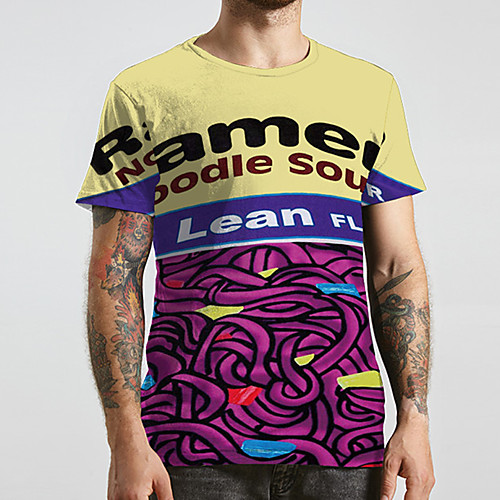 Men's Unisex Tee T shirt 3D Print Graphic Prints Letter Plus Size Print Short Sleeve Casual Tops Basic Designer Big and Tall Yellow
Men's Unisex Tee T shirt 3D Print Graphic Prints Letter Plus Size Print Short Sleeve Casual Tops Basic Designer Big and Tall Yellow