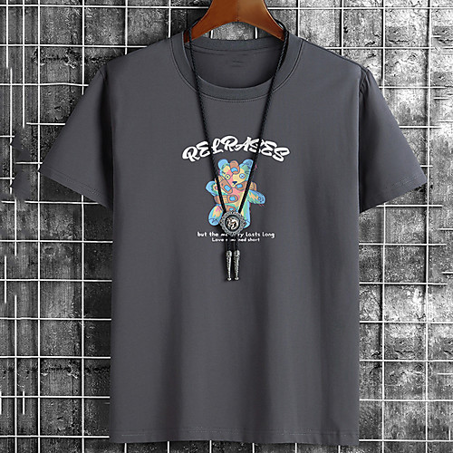 Men's Unisex Tee T shirt Hot Stamping Graphic Prints Bear Letter Plus Size Print Short Sleeve Casual Tops Cotton Basic Fashion Designer Big and Tall White Black Khaki
Men's Unisex Tee T shirt Hot Stamping Graphic Prints Bear Letter Plus Size Print Short Sleeve Casual Tops Cotton Basic Fashion Designer Big and Tall White Black Khaki