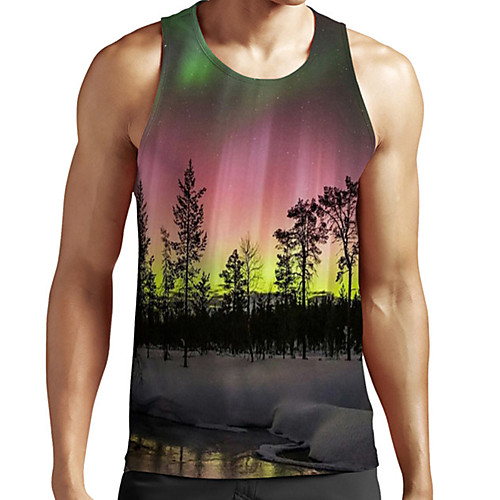 Men's Unisex Tank Top Undershirt 3D Print Scenery Graphic Prints Plus Size Print Sleeveless Casual Tops Basic Fashion Designer Breathable Red
Men's Unisex Tank Top Undershirt 3D Print Scenery Graphic Prints Plus Size Print Sleeveless Casual Tops Basic Fashion Designer Breathable Red