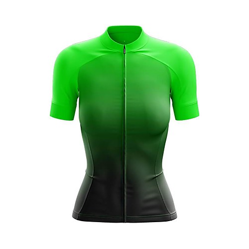 21Grams Women's Short Sleeve Cycling Jersey Summer Spandex Polyester Green Gradient Bike Jersey Top Mountain Bike MTB Road Bike Cycling Quick Dry Moisture Wicking Breathable Sports Clothing Apparel
21Grams Women's Short Sleeve Cycling Jersey Summer Spandex Polyester Green Gradient Bike Jersey Top Mountain Bike MTB Road Bike Cycling Quick Dry Moisture Wicking Breathable Sports Clothing Apparel