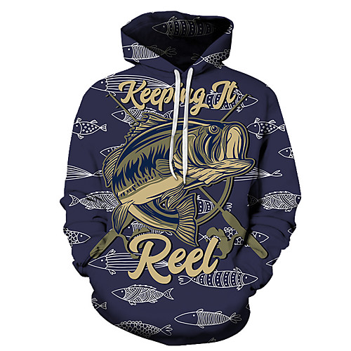 Men's Unisex Plus Size Pullover Hoodie Sweatshirt Graphic Prints Fish Print Hooded Casual Daily Holiday 3D Print Basic Designer Hoodies Sweatshirts Long Sleeve Navy Blue 
Men's Unisex Plus Size Pullover Hoodie Sweatshirt Graphic Prints Fish Print Hooded Casual Daily Holiday 3D Print Basic Designer Hoodies Sweatshirts Long Sleeve Navy Blue