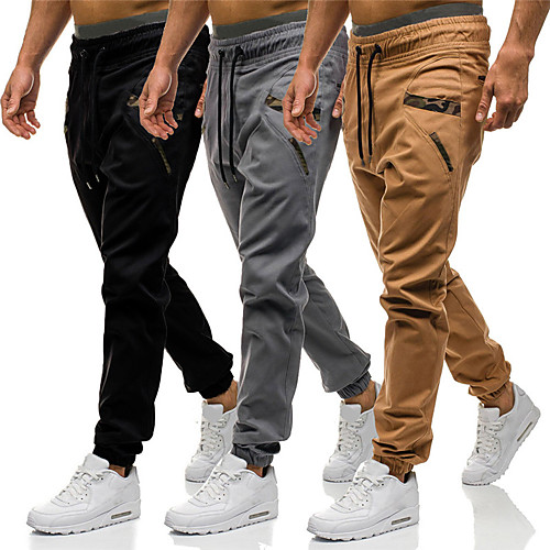 Men's Sporty Casual / Sporty Streetwear Quick Dry Breathable Soft Daily Sports Pants Chinos Trousers Pants Solid Color Full Length Drawstring Elastic Waist Black Grey Khaki
Men's Sporty Casual / Sporty Streetwear Quick Dry Breathable Soft Daily Sports Pants Chinos Trousers Pants Solid Color Full Length Drawstring Elastic Waist Black Grey Khaki