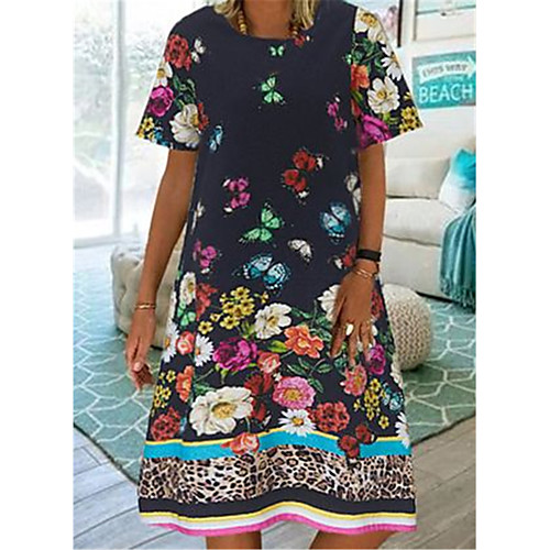 Women's A Line Dress Knee Length Dress Green Black Short Sleeve Tie Dye Summer V Neck Elegant Casual 2021 S M L XL XXL 3XL 4XL 5XL
Women's A Line Dress Knee Length Dress Green Black Short Sleeve Tie Dye Summer V Neck Elegant Casual 2021 S M L XL XXL 3XL 4XL 5XL