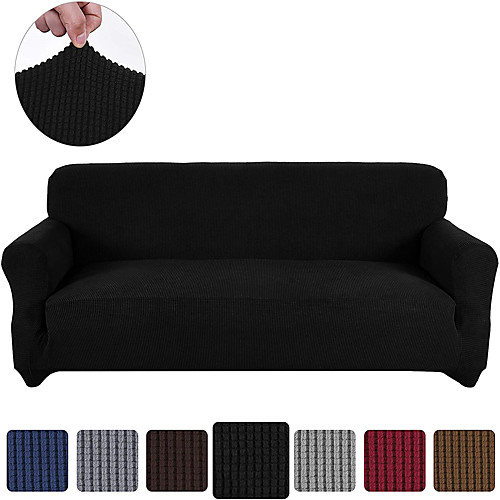 Stretch Sofa Cover Slipcover Elastic Sectional Couch Armchair Loveseat 4 Or 3 Seater L Shape Grey Black Plain Solid Color Soft Durable
Stretch Sofa Cover Slipcover Elastic Sectional Couch Armchair Loveseat 4 Or 3 Seater L Shape Grey Black Plain Solid Color Soft Durable