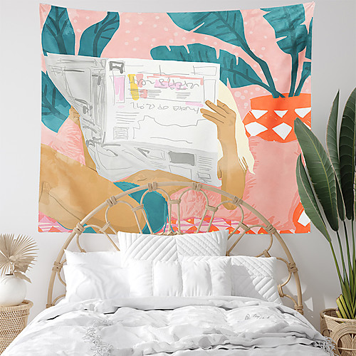 Beach Newspaper Leaves Wall Tapestry Art Decor Blanket Curtain Hanging Home Bedroom Living Room Decoration Polyester
Beach Newspaper Leaves Wall Tapestry Art Decor Blanket Curtain Hanging Home Bedroom Living Room Decoration Polyester