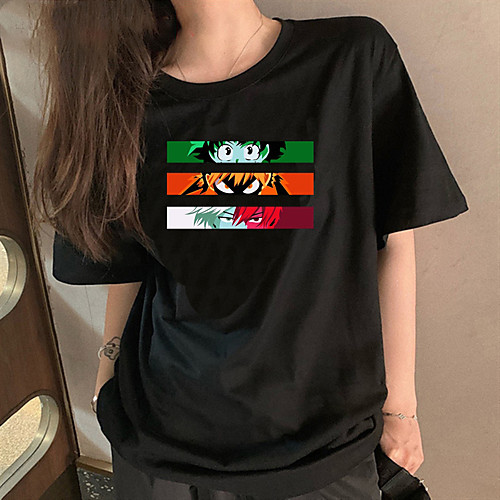 Inspired by My Hero Academia / Boku No Hero Cosplay Anime Cartoon Polyester / Cotton Blend Print Harajuku Graphic Kawaii T-shirt For Women's / Men's
Inspired by My Hero Academia / Boku No Hero Cosplay Anime Cartoon Polyester / Cotton Blend Print Harajuku Graphic Kawaii T-shirt For Women's / Men's
