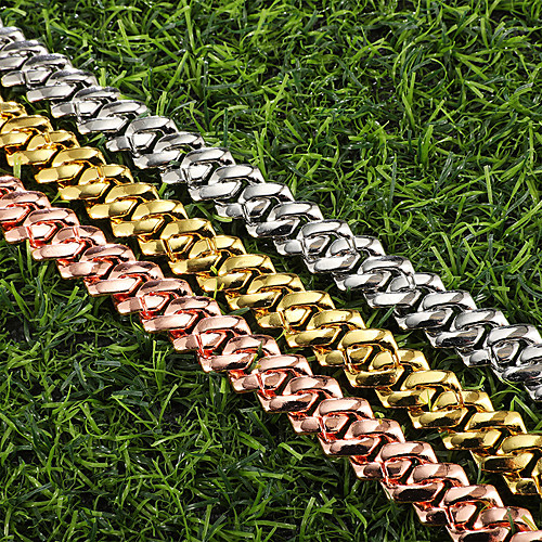 Women's Men's Necklace Cuban Link Friends Trendy Alloy Rose Gold Silver Gold 50 cm Necklace Jewelry For Street Sport Gift
Women's Men's Necklace Cuban Link Friends Trendy Alloy Rose Gold Silver Gold 50 cm Necklace Jewelry For Street Sport Gift