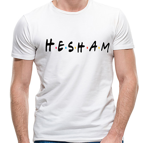 Men's Unisex Tee T shirt Hot Stamping Graphic Prints Letter Plus Size Print Short Sleeve Casual Tops Cotton Basic Designer Big and Tall White
Men's Unisex Tee T shirt Hot Stamping Graphic Prints Letter Plus Size Print Short Sleeve Casual Tops Cotton Basic Designer Big and Tall White