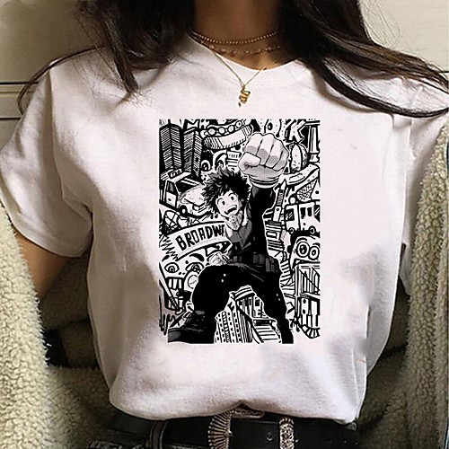 Inspired by My Hero Academia / Boku No Hero Cosplay Anime Cartoon Polyester / Cotton Blend Print Harajuku Graphic Kawaii T-shirt For Women's / Men's
Inspired by My Hero Academia / Boku No Hero Cosplay Anime Cartoon Polyester / Cotton Blend Print Harajuku Graphic Kawaii T-shirt For Women's / Men's